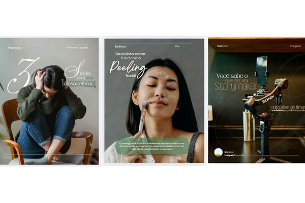 Formatos variados de posts